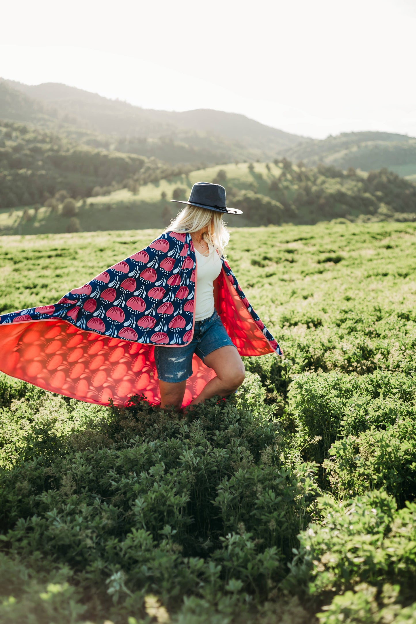 Poppy Flower Blanket