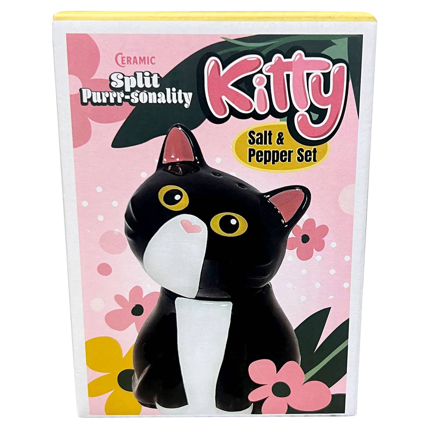 Split Kitty Salt & Pepper Set