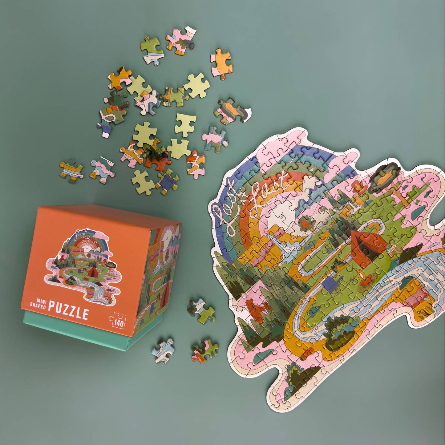 MINI JIGSAW PUZZLE, Lost at Last