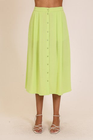 Sunny Lime Skirt