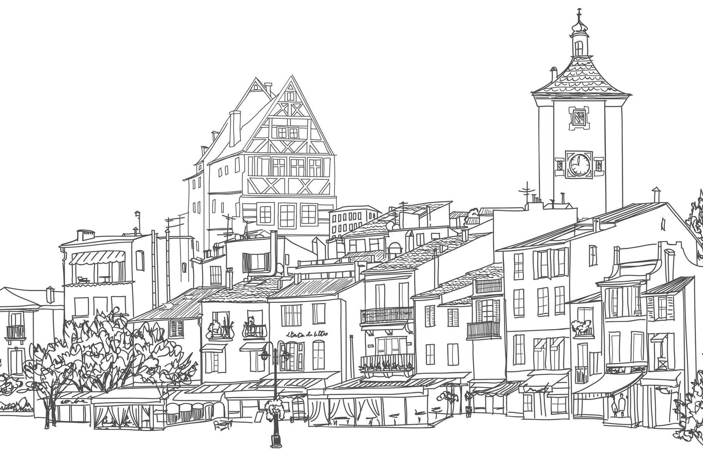 The Mediterranean Coloring Book
