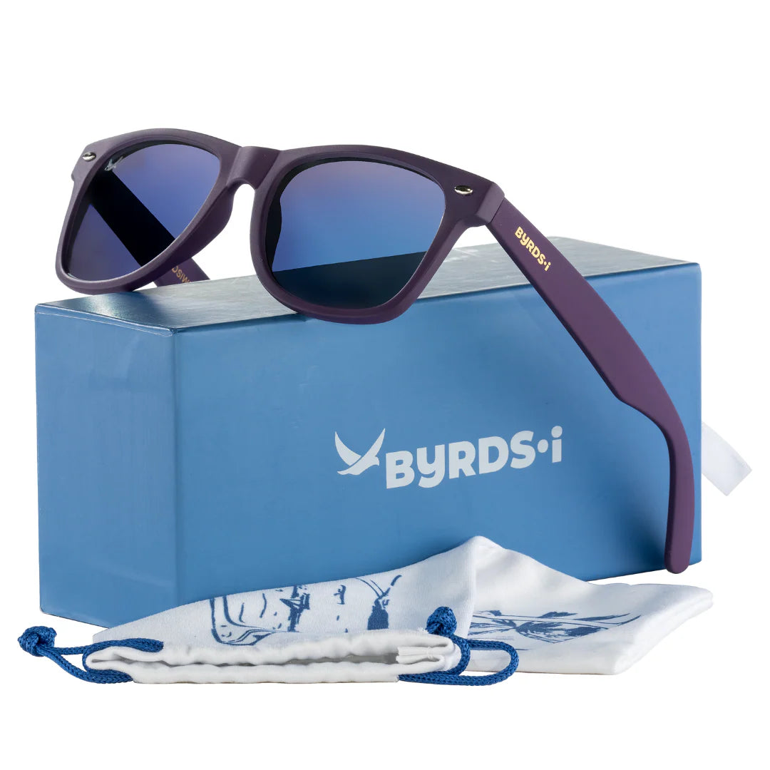 Geaux Wayfarer in Purple and Gold