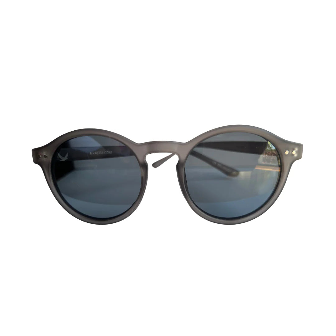 Round Gray "Elton" Sunglasses