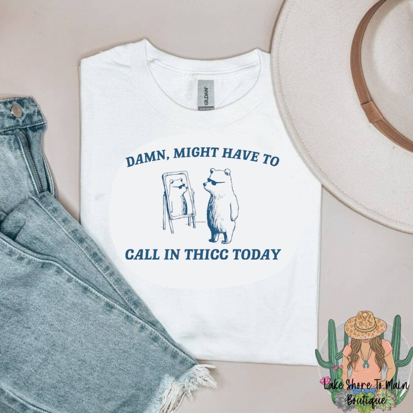 Damn I might have to call in thicc today -