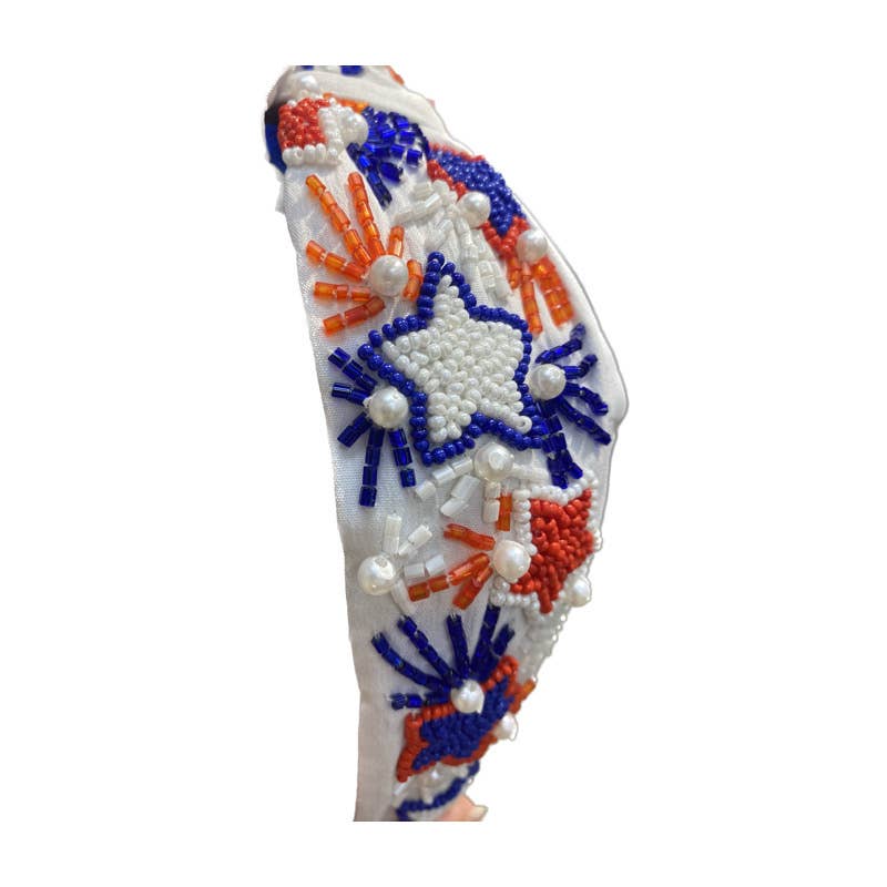 Headband Knot- 4th of July Burst