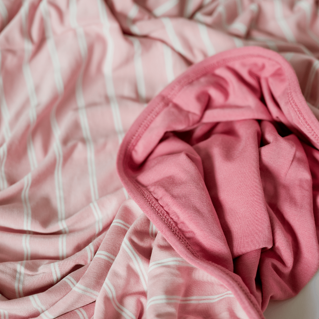 Barbie Pink Stripe Blanket