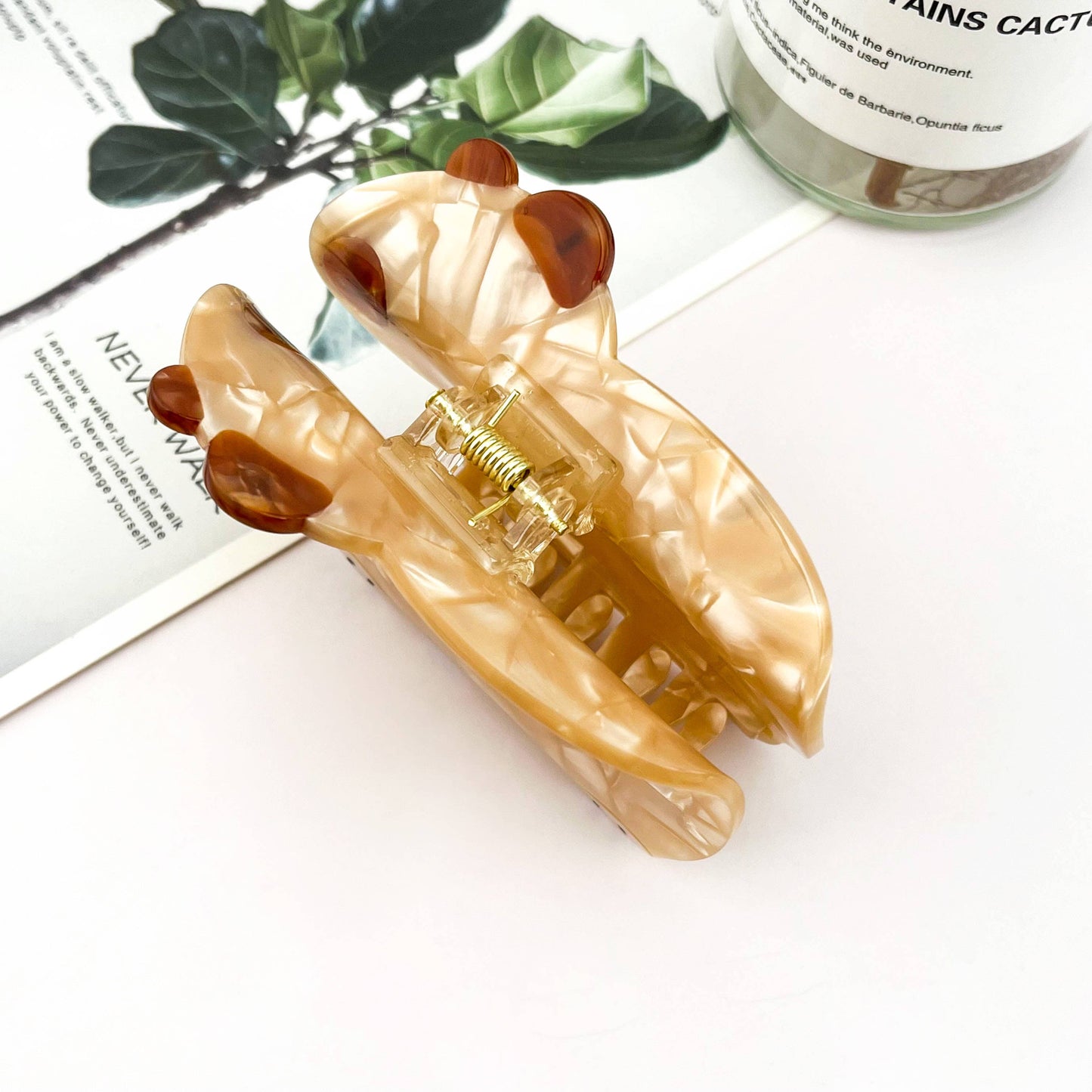 Capybara Acetate Hair Claw Cute Animal Clip