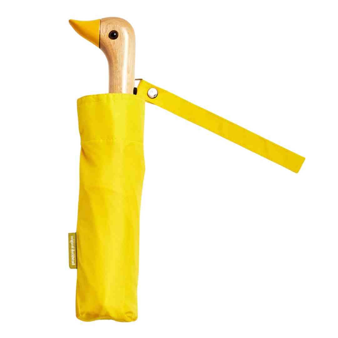 Summer Yellow Duck-Head Umbrella