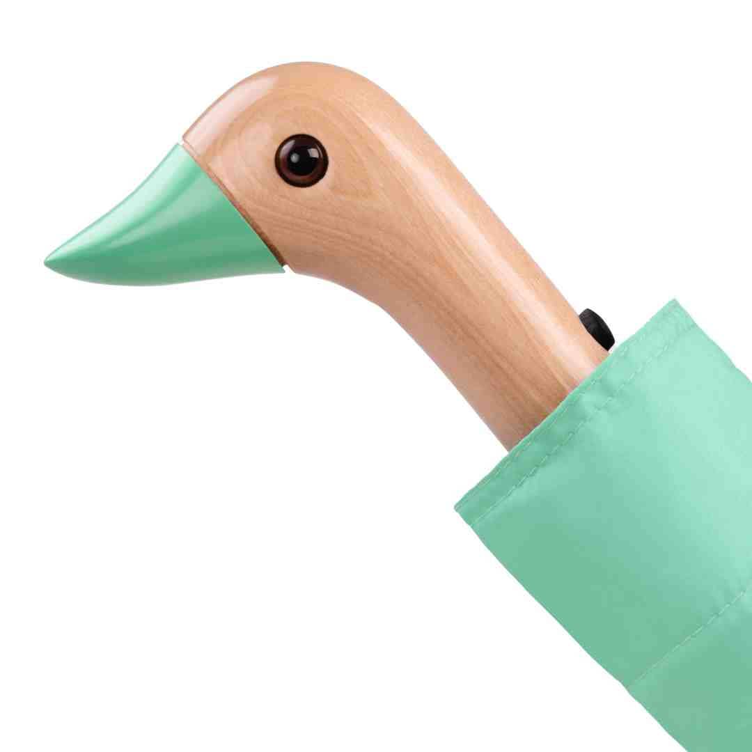 Mint Duck-Head Umbrella