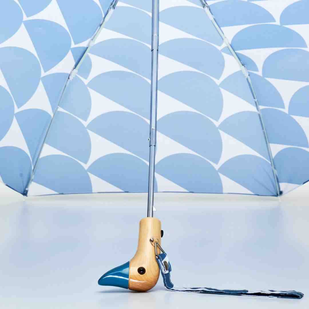 Denim Moon Duck-Head Umbrella