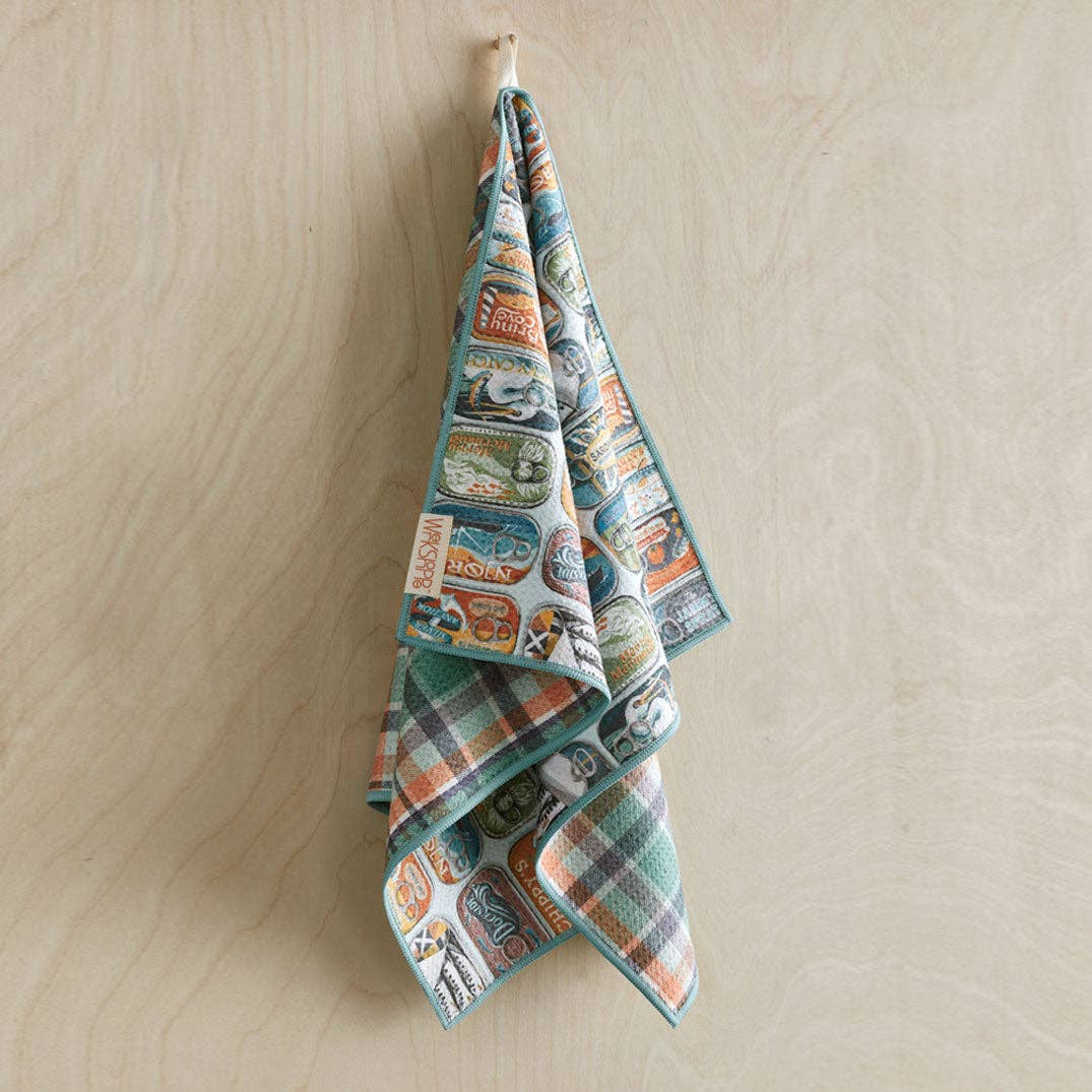 Sardines Microfiber Kitchen Towel