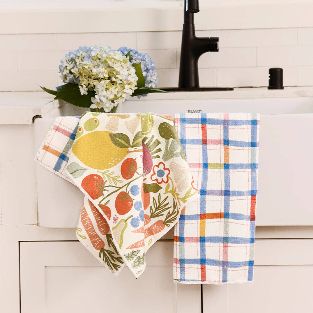 Farm Stand Ultra Absorbent Microfiber Kitchen Towel