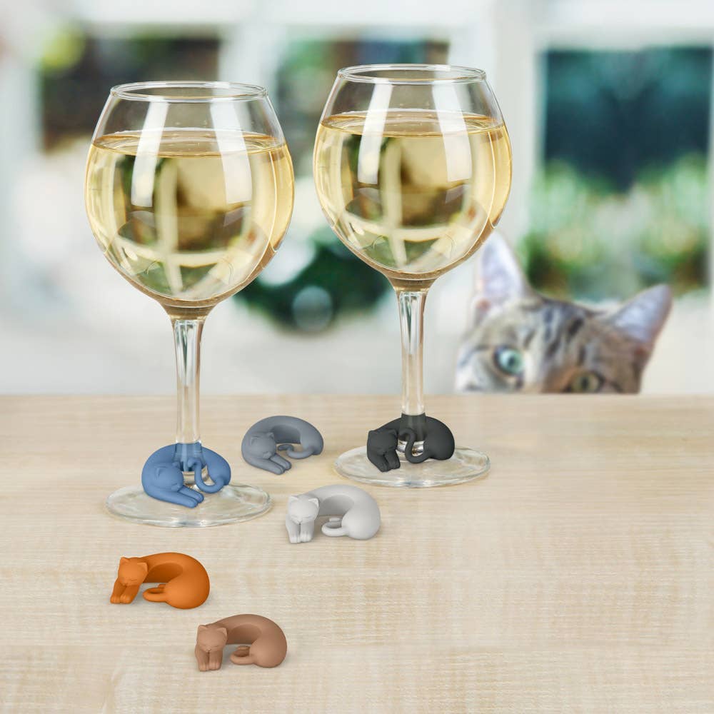 Wine Lives - Cat Drink Markers