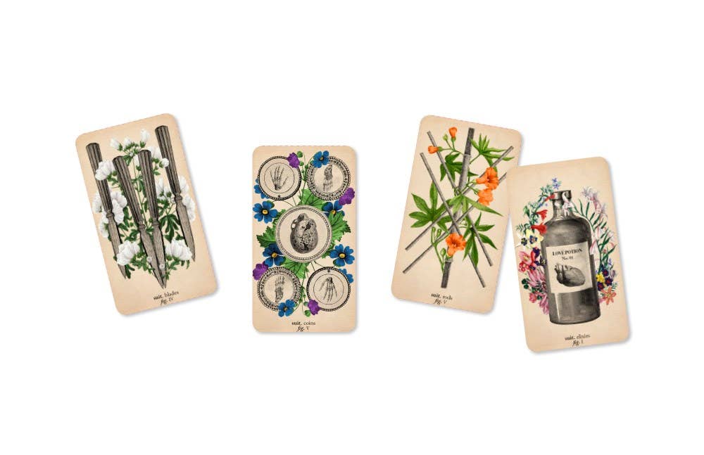 Antique Anatomy Tarot Kit