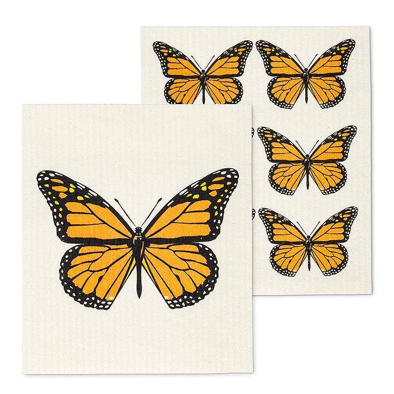 Monarch Butterfly Dishcloths