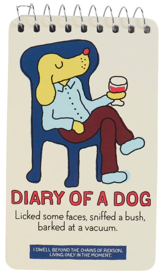 Diary Of A Dog 3x5 Spiral NB
