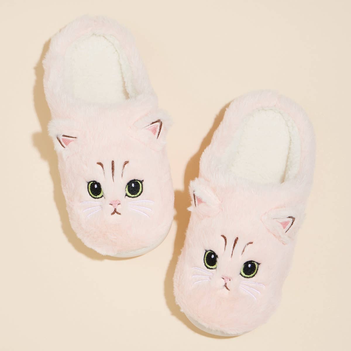 Kitten Fuzzy Home Slippers