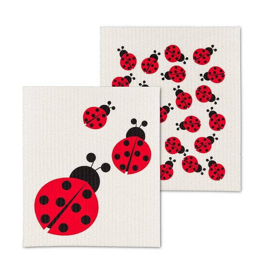 Ladybug Dishcloths
