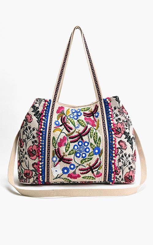 Dragonfly Dreams Kashmiri Tote