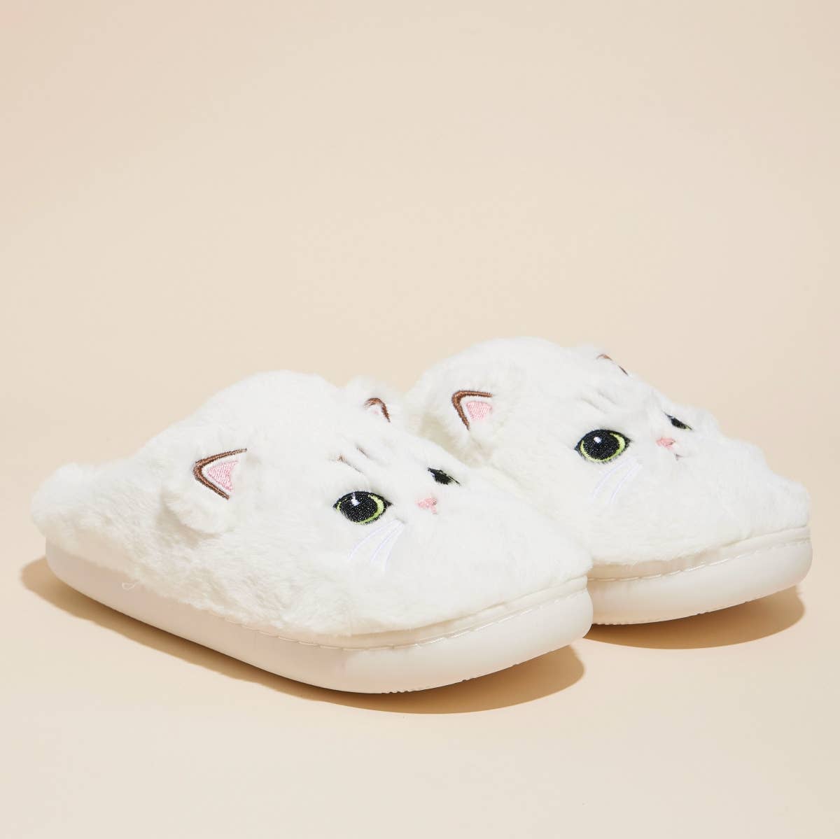 Kitten Fuzzy Home Slippers