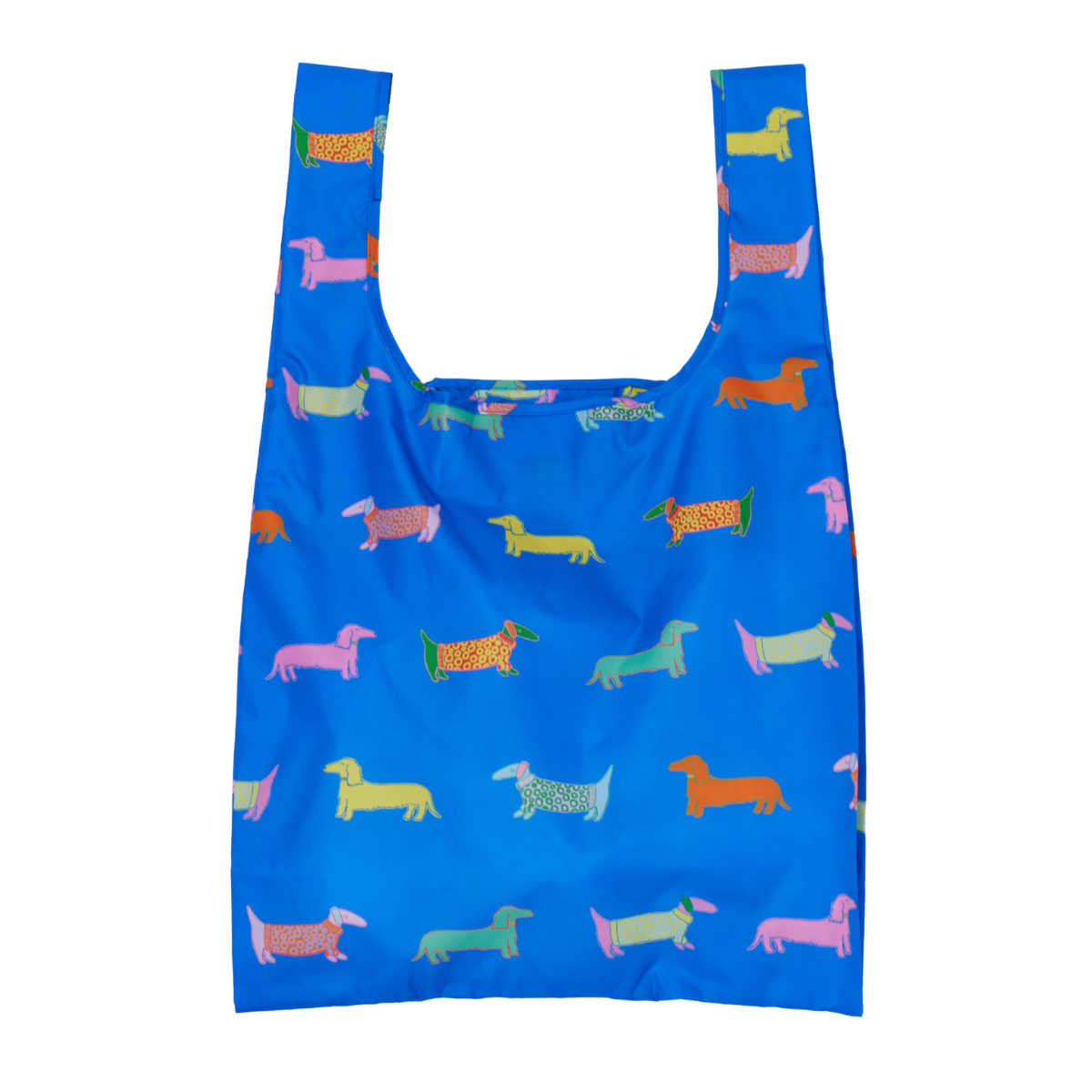 NEW! Multipack - Dogs in Blue & Pink Eco Reusable Bag 6 pcs