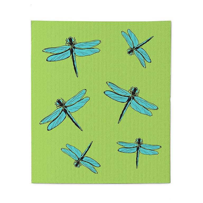 Dragonflies Dishcloths