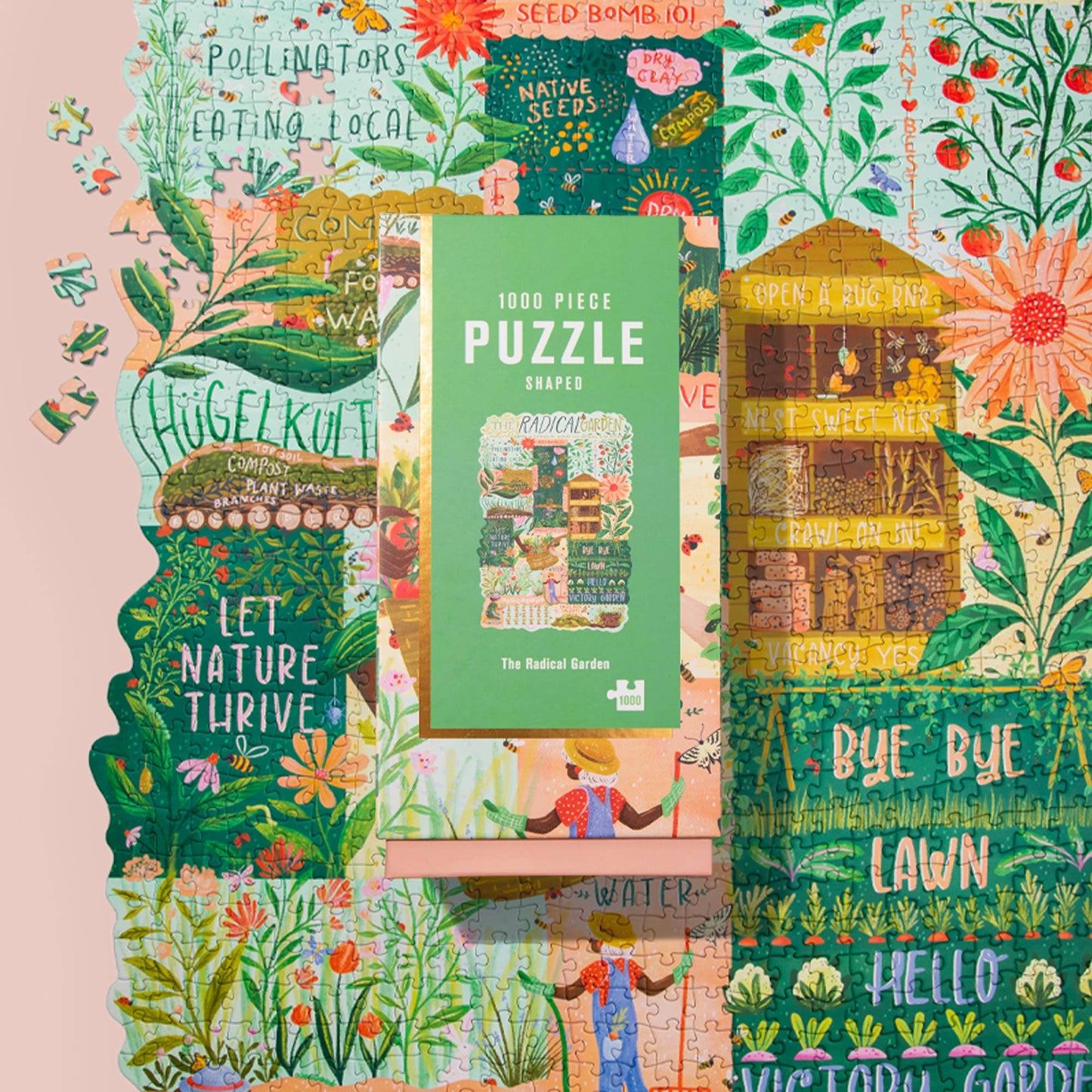 1000 PIECE PUZZLE, The Radical Garden, Firelight