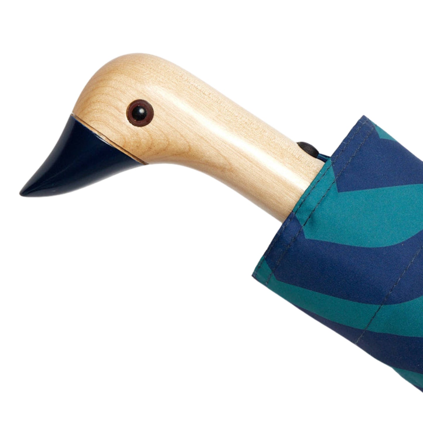 Blue Swirl Duck-Head Umbrella