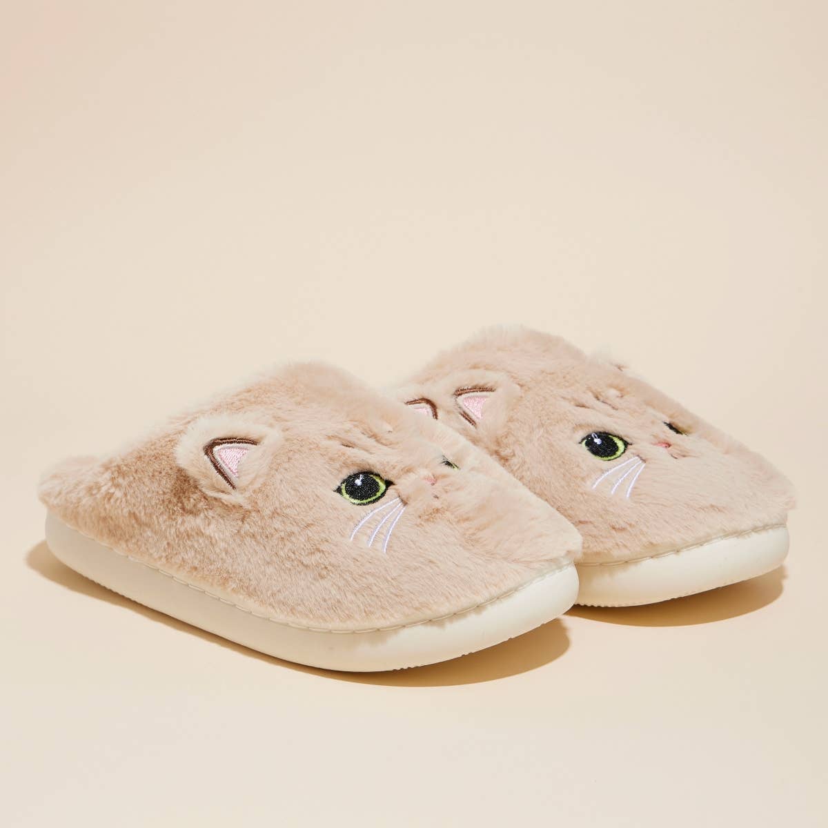 Kitten Fuzzy Home Slippers