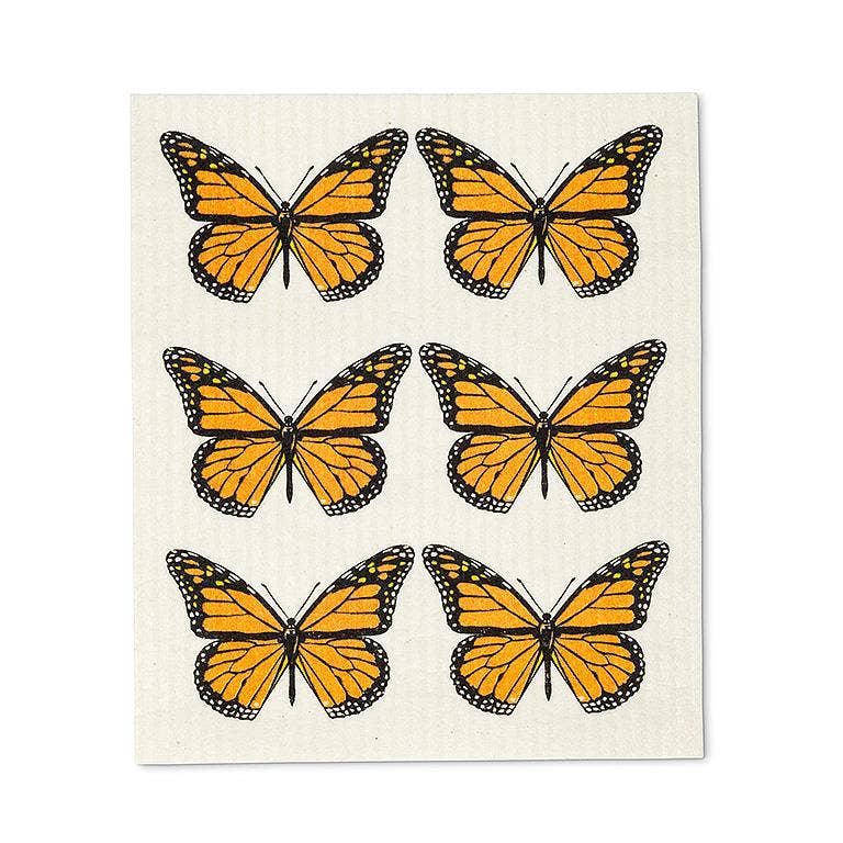 Monarch Butterfly Dishcloths