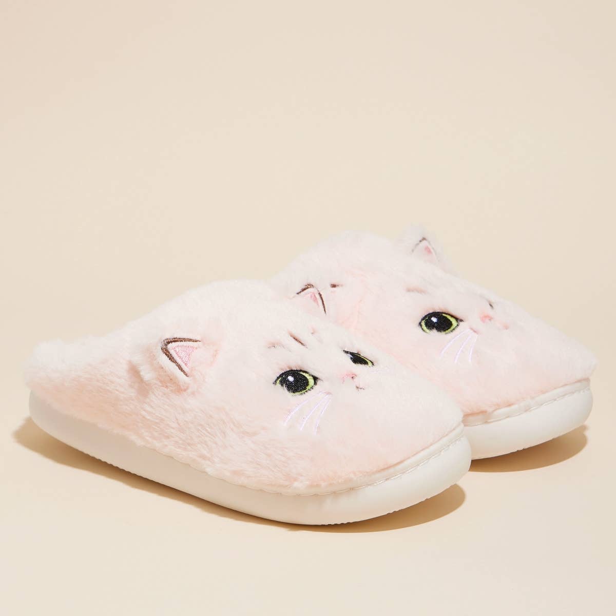 Kitten Fuzzy Home Slippers