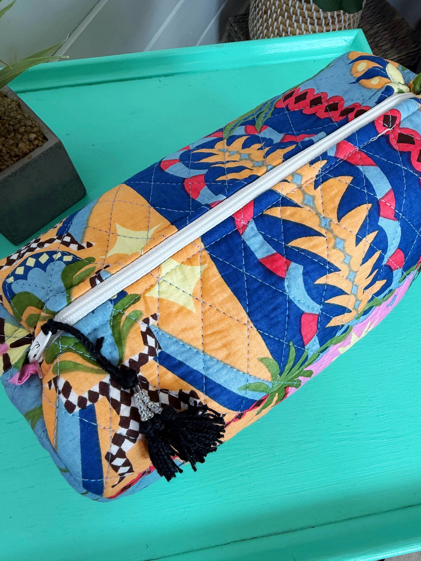 Palm Cirque Makeup Bag
