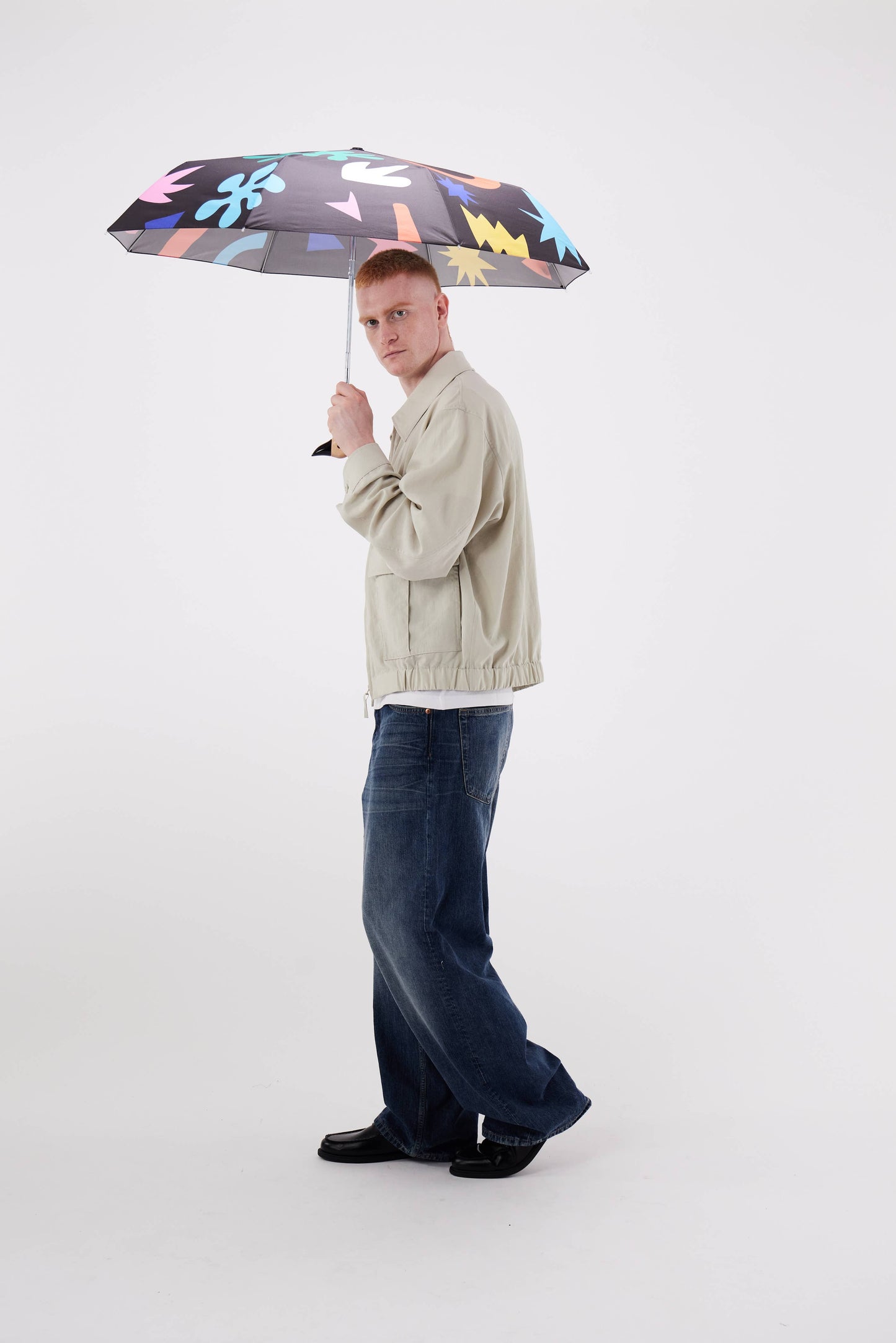Palma Print Eco-friendly Duckhead Umbrella