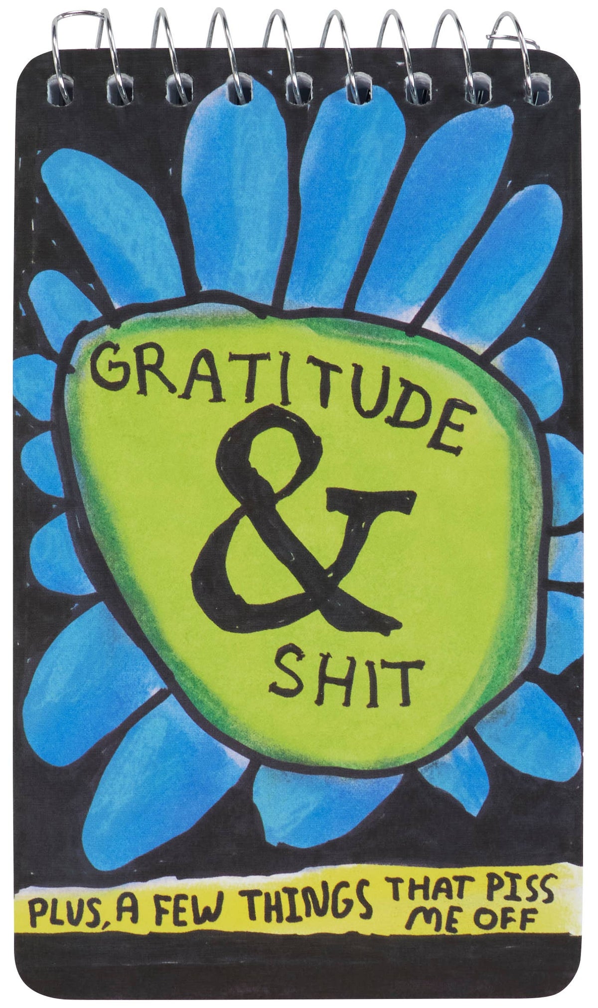 Gratitude & Shit 3x5 Spiral NB