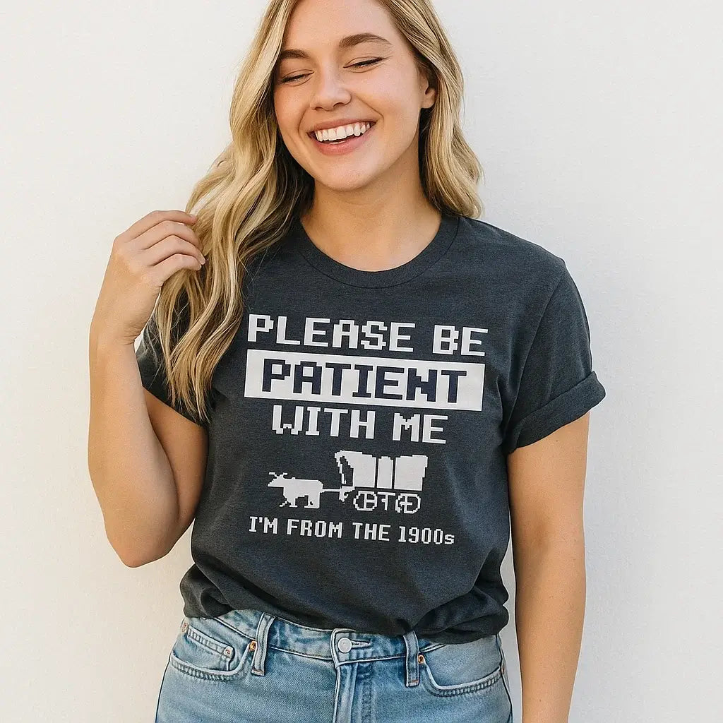 Please Be Patient With Me Retro Graphic Tee