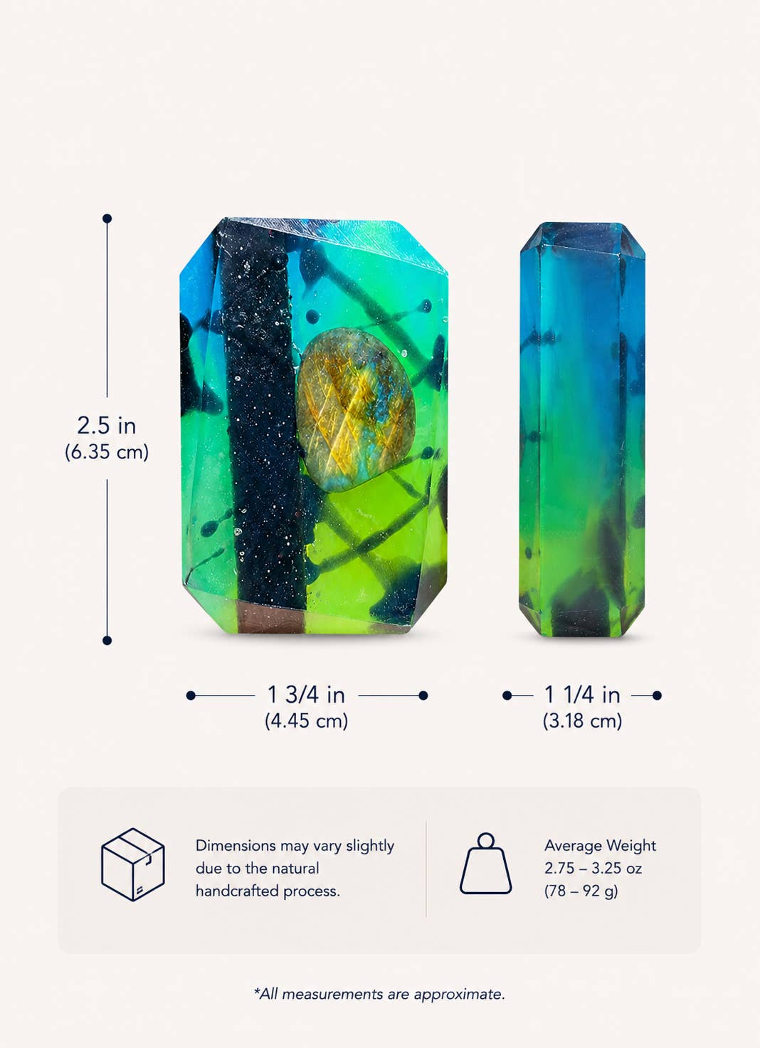 Evening Aurora - 3oz Cedar wood & Tea Tree, Crystal Infused