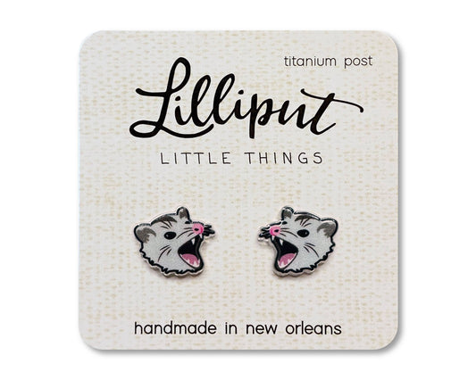 Possum Earrings