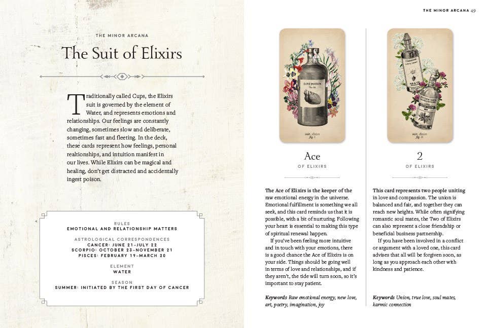 Antique Anatomy Tarot Kit
