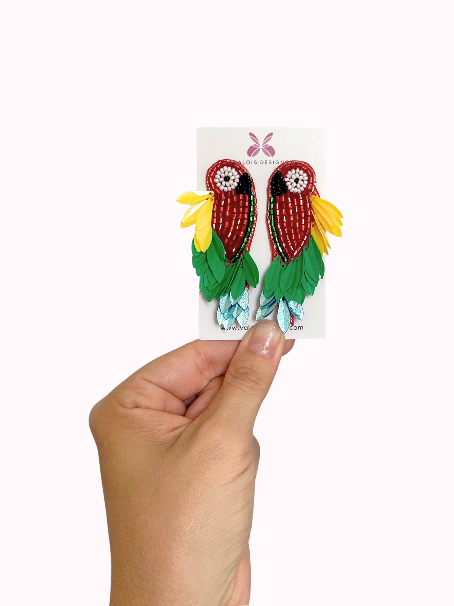 Paradise Parrot Earring