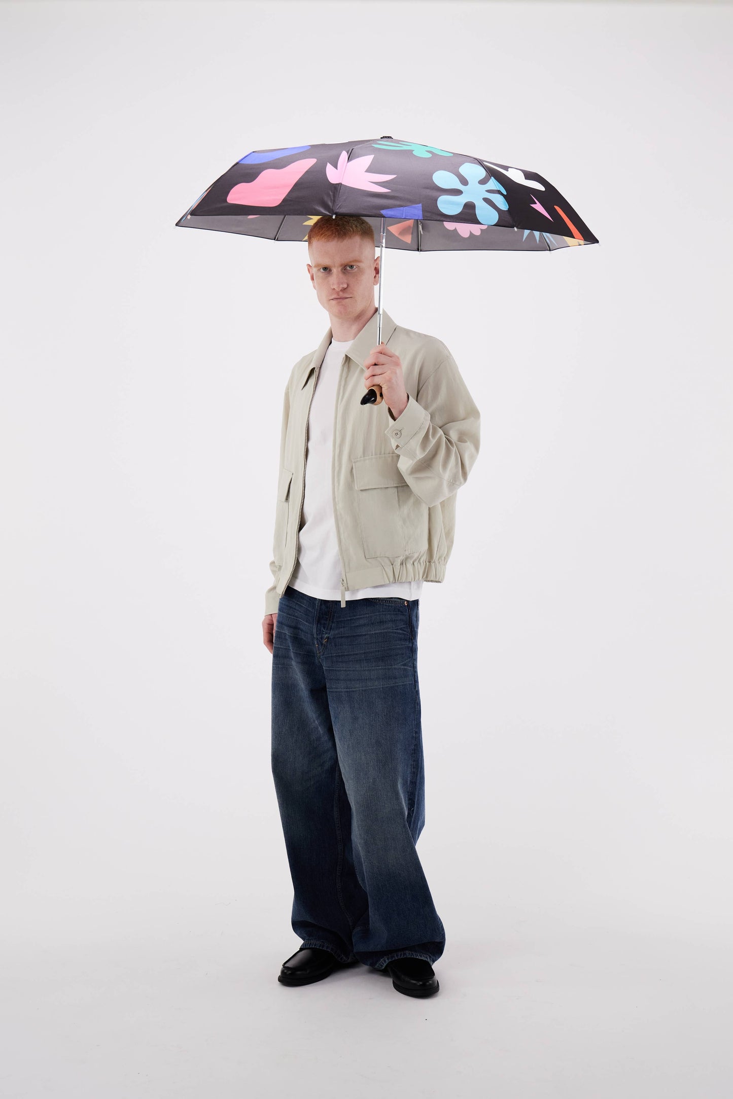Palma Print Eco-friendly Duckhead Umbrella