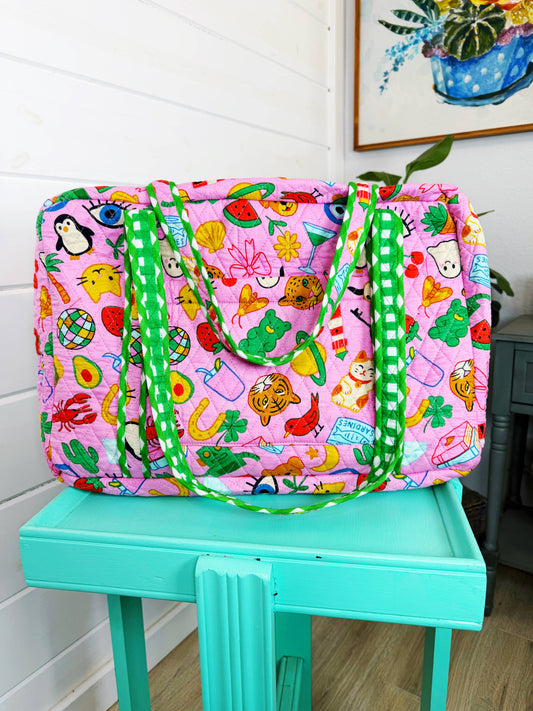 Lucky Vibes Weekender bag
