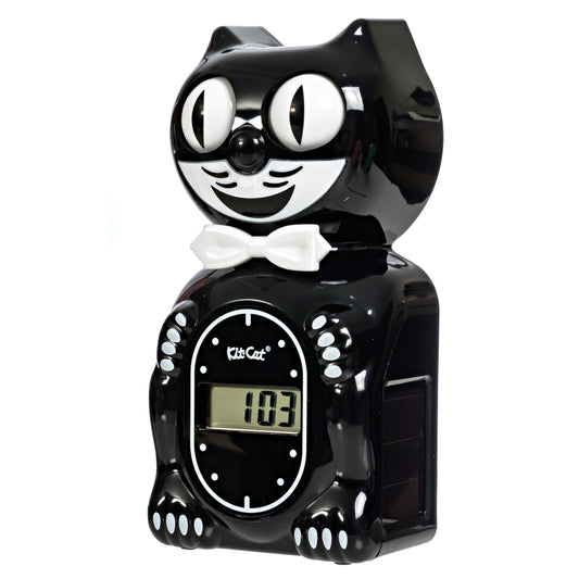 Solar Kit-Cat Digital Alarm Klock – Classic Black