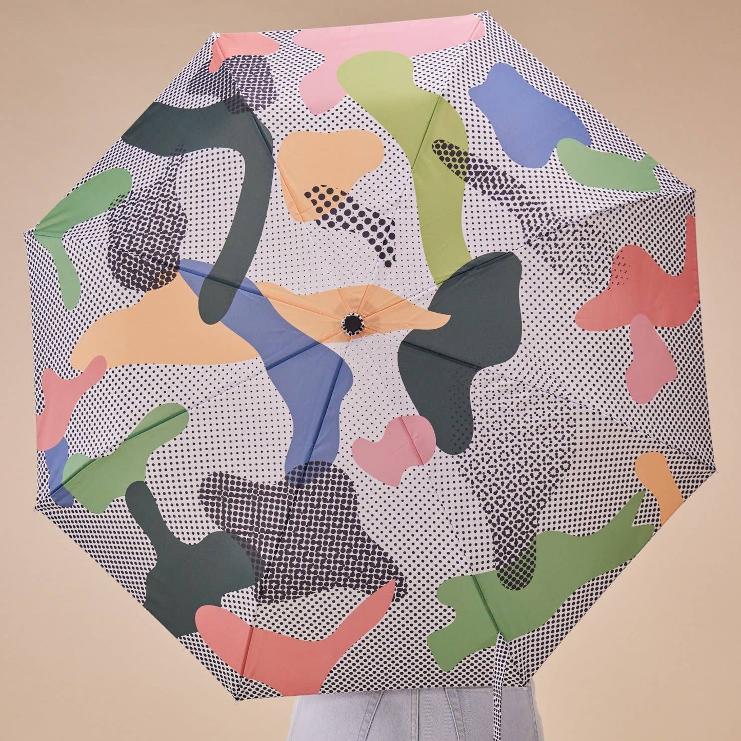 Dots Duck-Head Umbrella