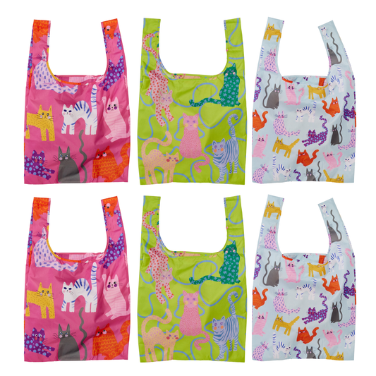 Arty Cats Reusable Bags