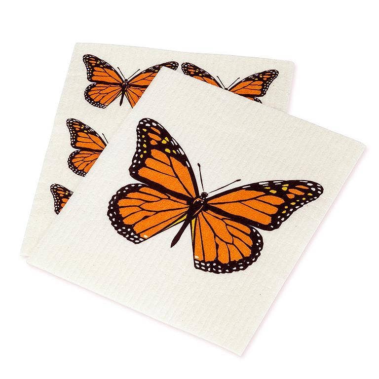 Monarch Butterfly Dishcloths