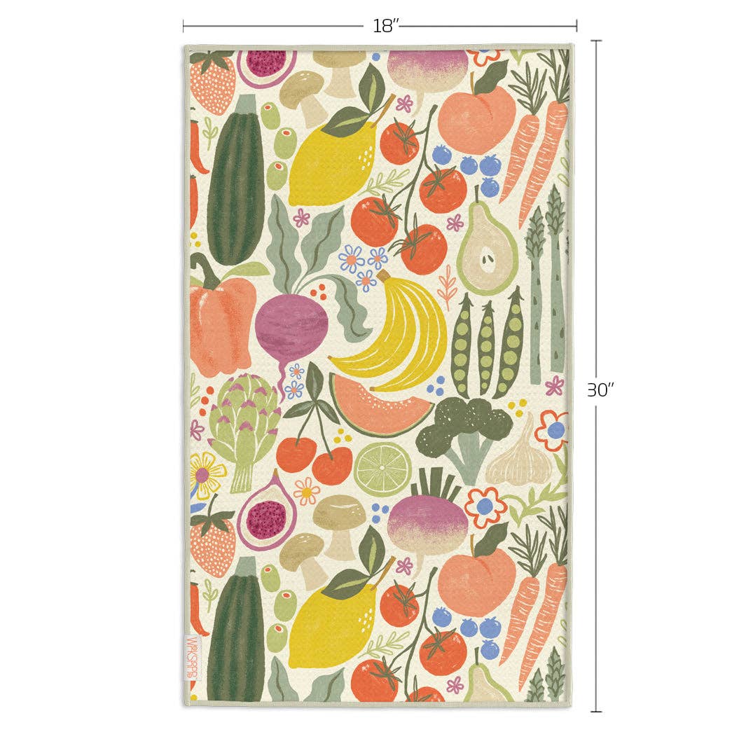 Farm Stand Ultra Absorbent Microfiber Kitchen Towel