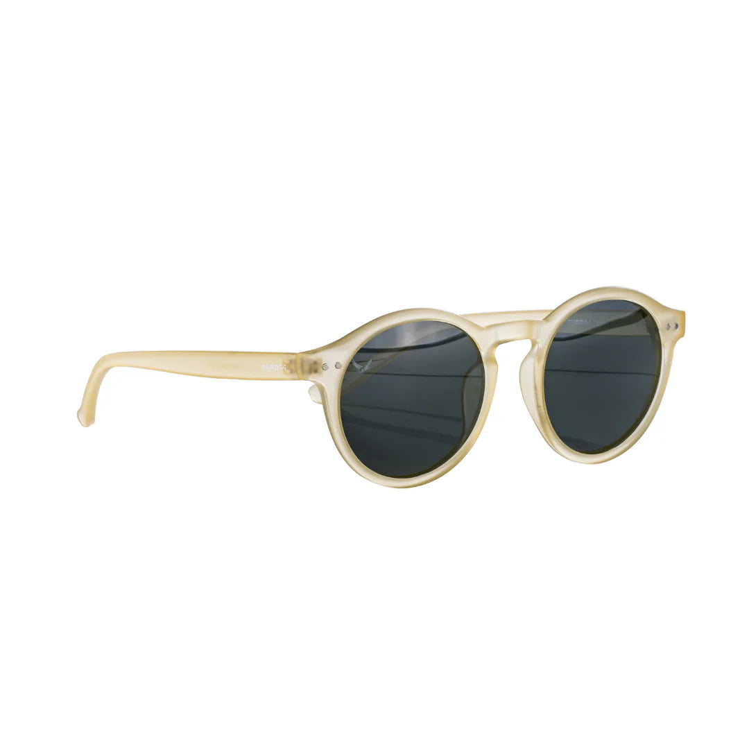 Round Yellow "Elton" Sunglasses