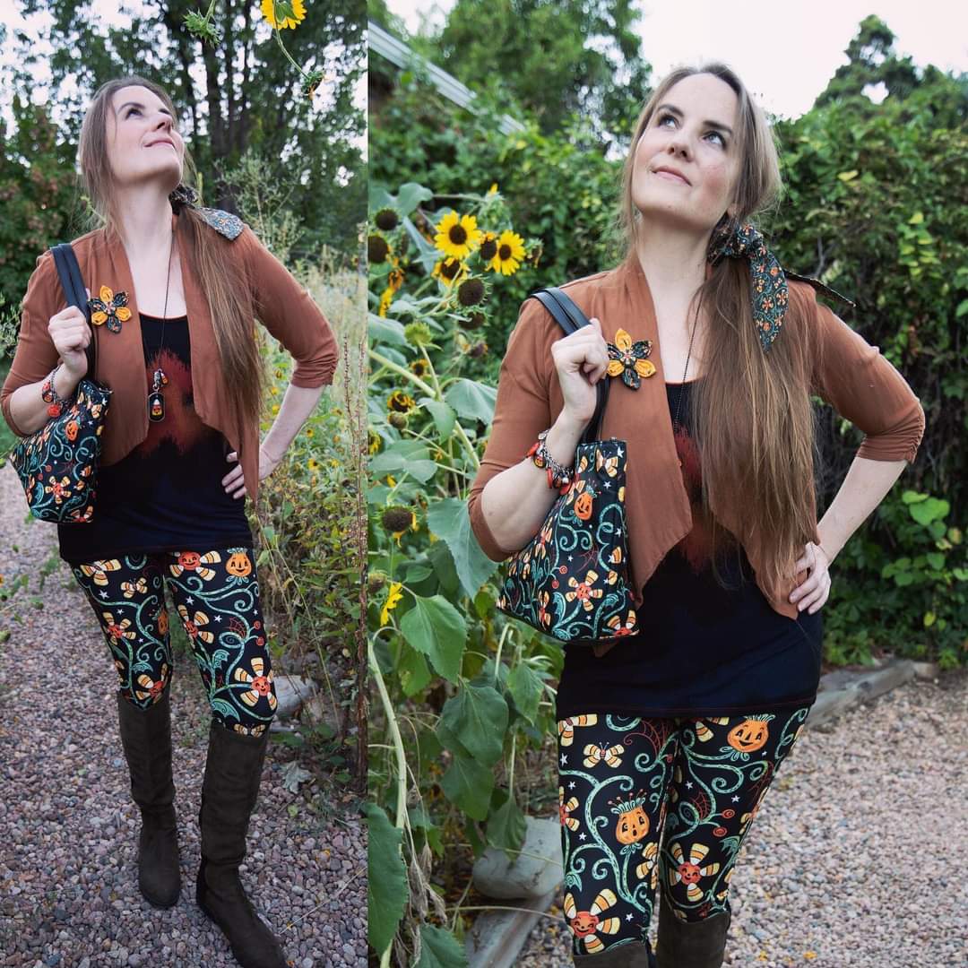 Sweet as Candycorn Leggings