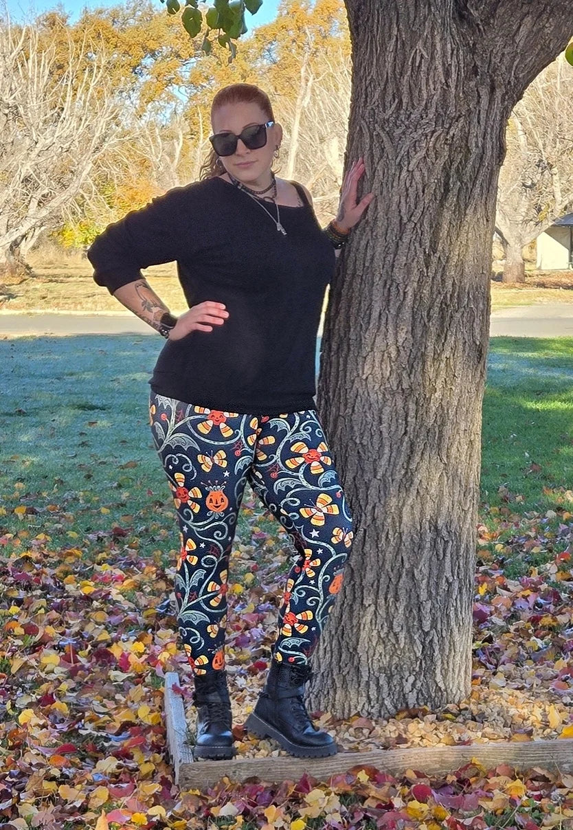 Sweet as Candycorn Leggings