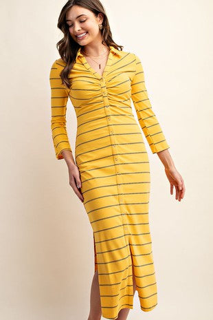 Mellow Yellow Midi Maxi